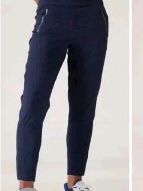 Athleta Trekkie jogger NWT navy size L